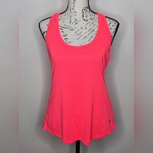 ACTIVE by Old Navy Neon Pink Ribbed Racerback Tank Top